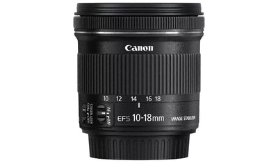Canon EF-S 10-18mm f/4.5-5.6 IS STM Ultra-Wide Angle Lens (New) Canon
