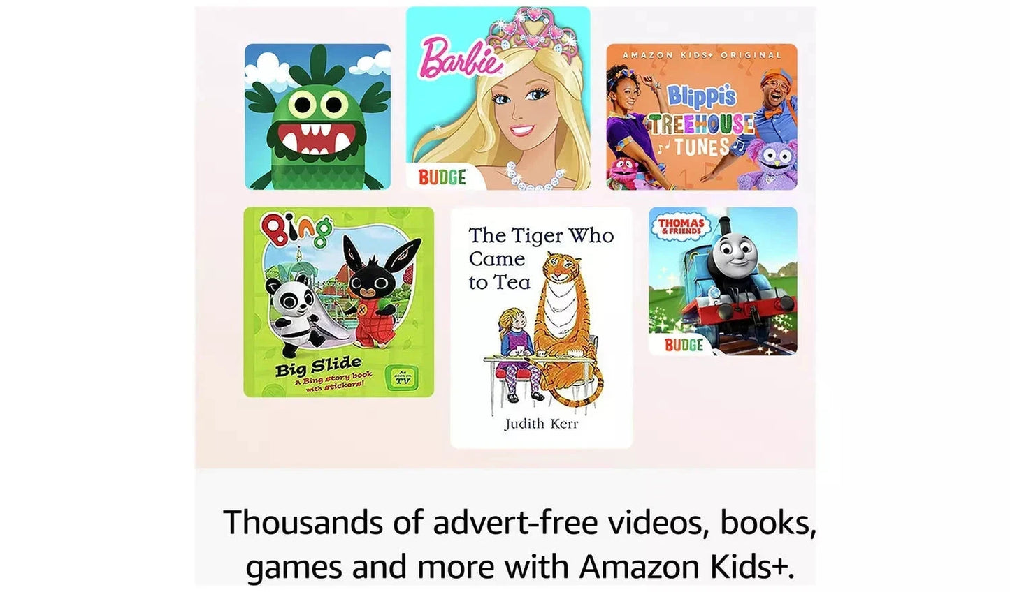 Amazon Fire HD 10 Kids (2023 Release) – 10.1" Tablet, 32GB, Green – Designed for Ages 3–7, (New) Amazon