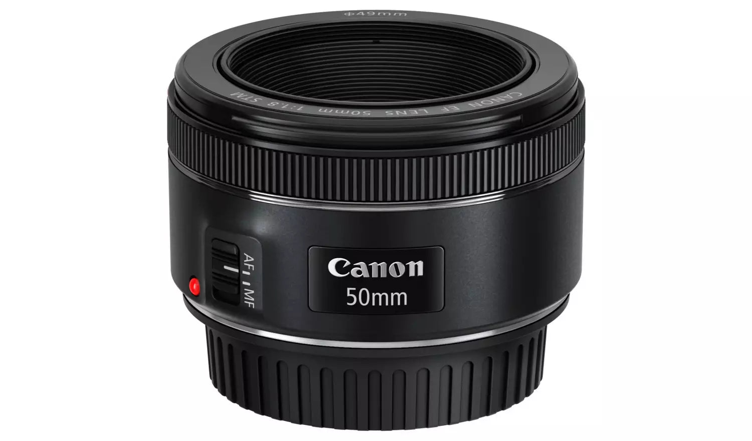 Canon EF 50mm f/1.8 STM Lens – Prime Lens for Portraits & Low Light (New) Canon