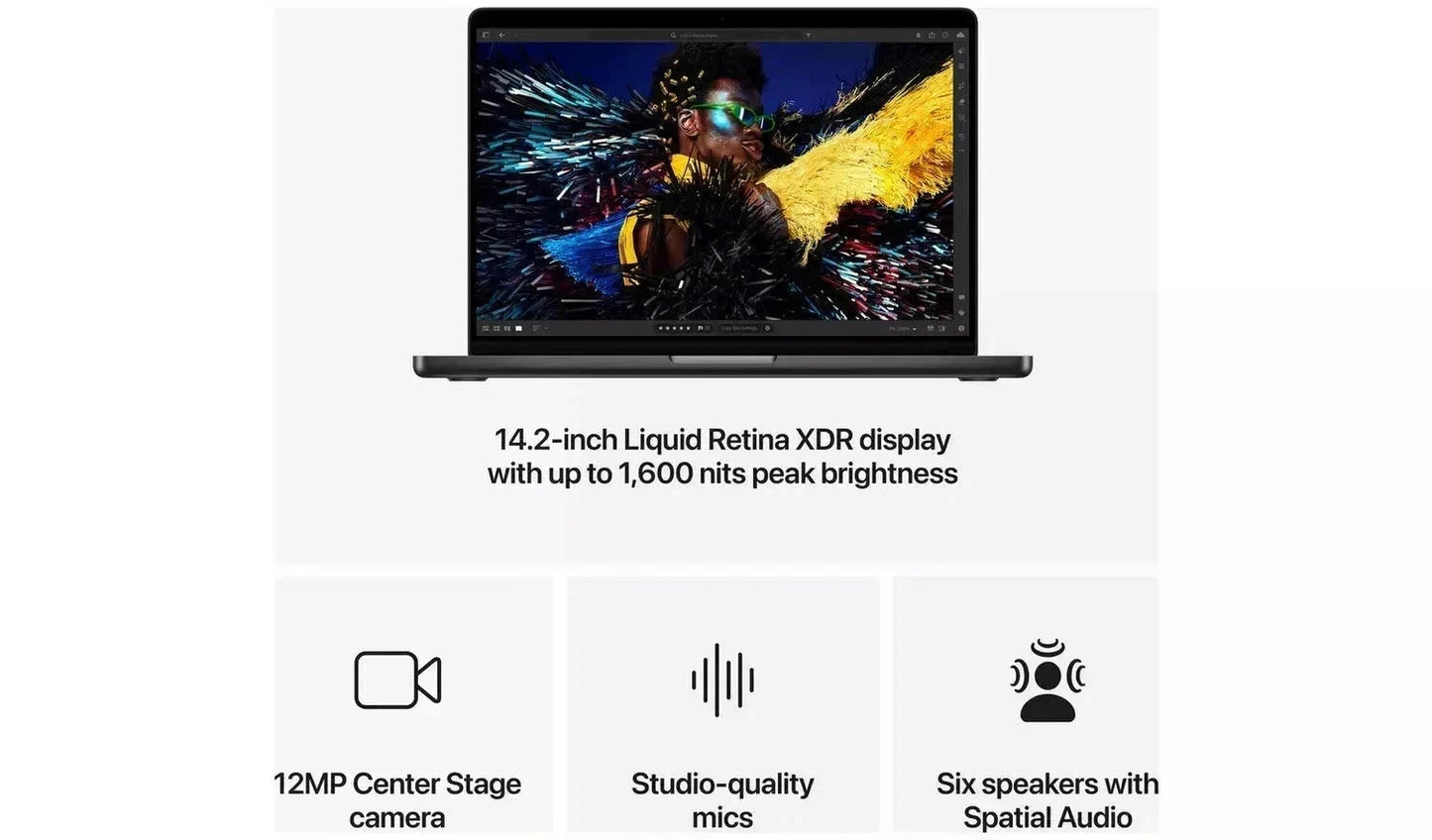 Apple MacBook Pro 2024 16.2-inch M4 Max – 36GB RAM, 1TB SSD, Silver (New) Apple