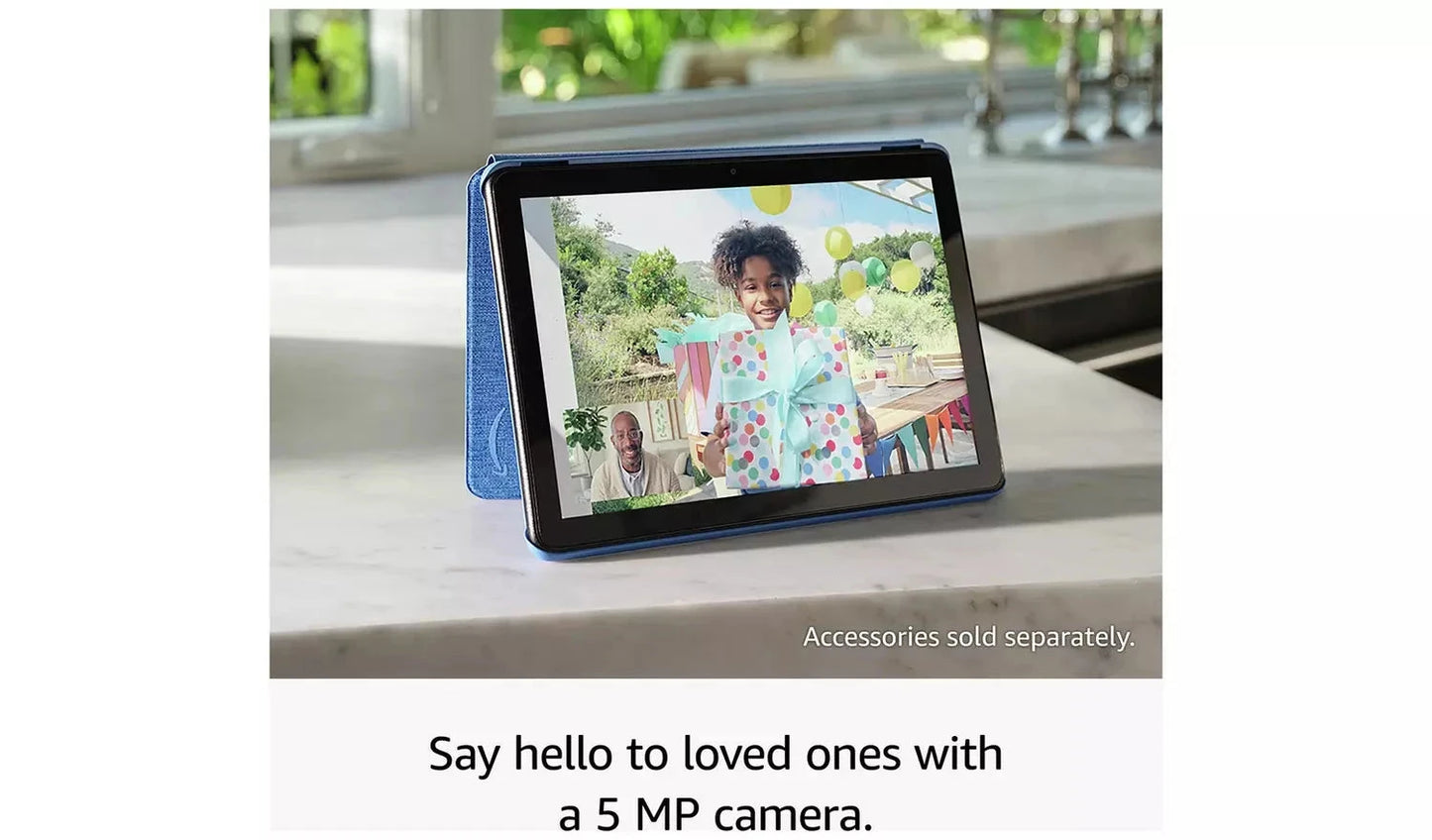 Amazon Fire HD 10 (2024 Release) – 10.1" Tablet, 32GB, Wi-Fi, Purple – (New) - Funkifone