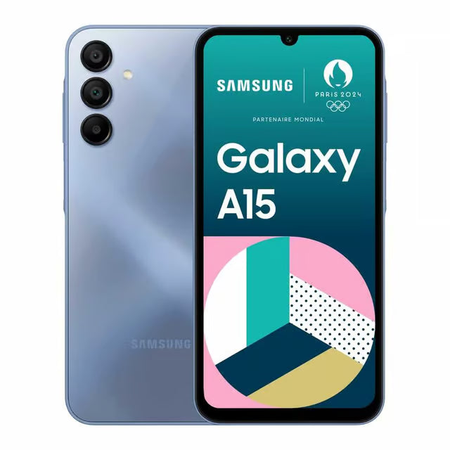 Samsung Galaxy A15 5G 128GB Unlocked – Blue (New) - Funkifone
