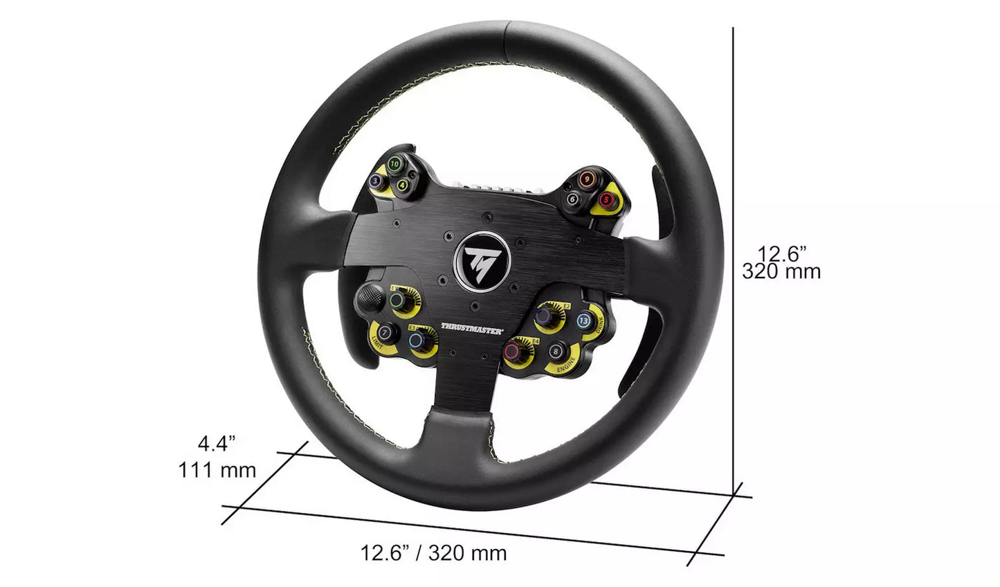 Thrustmaster EVO Racing 32R Leather Wheel Rim – Xbox Series X/S, PS5, PS4 & PC | 32cm Racing Wheel (New) Thrustmaster