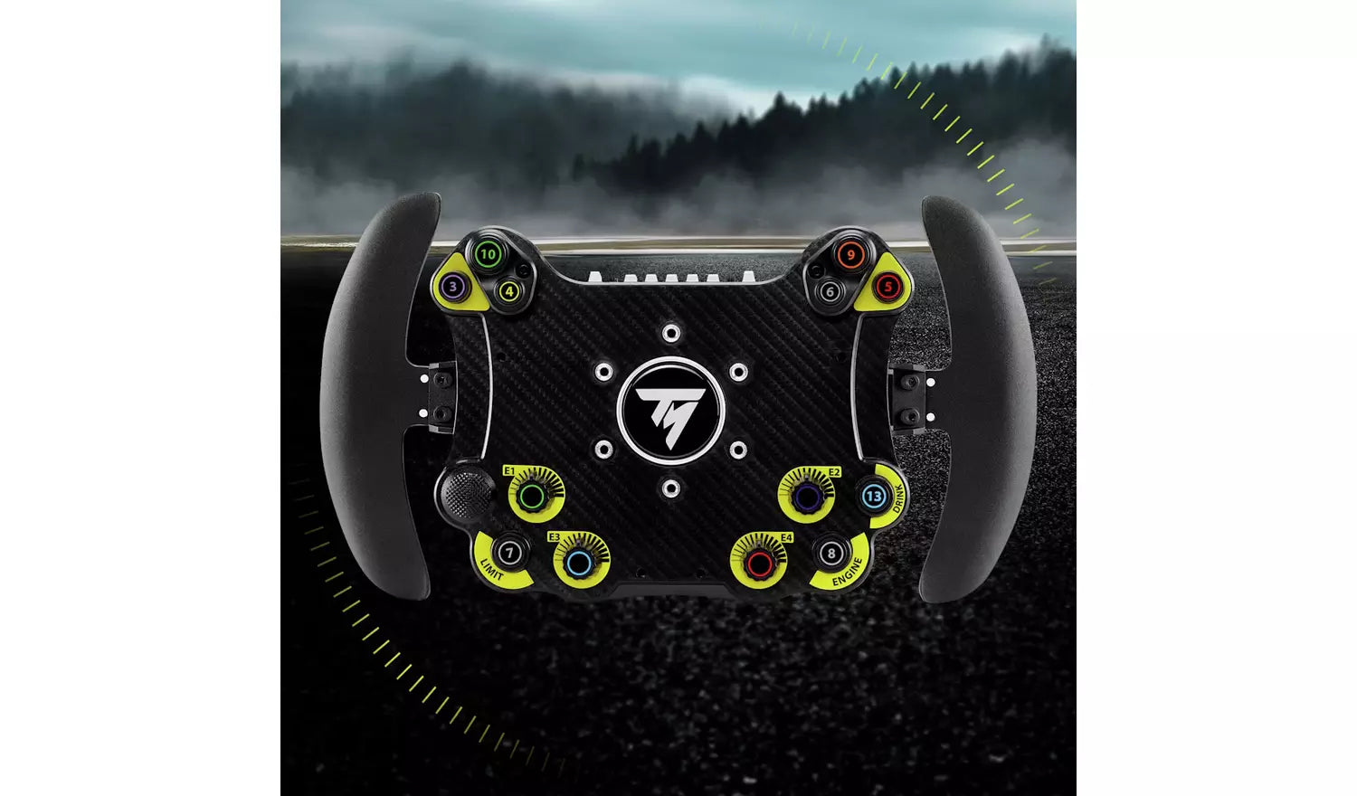 Thrustmaster EVO Racing 32R Leather Wheel Rim – Xbox Series X/S, PS5, PS4 & PC | 32cm Racing Wheel (New) Thrustmaster