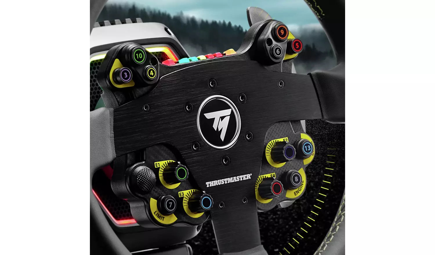 Thrustmaster EVO Racing 32R Leather Wheel Rim – Xbox Series X/S, PS5, PS4 & PC | 32cm Racing Wheel (New) Thrustmaster