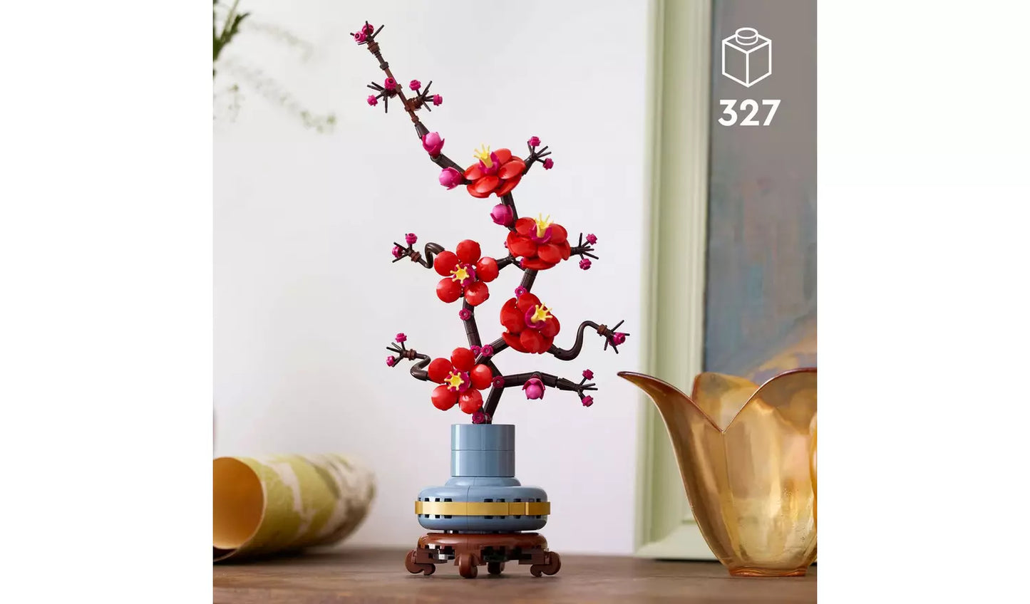 LEGO Icons Plum Blossom Flower Building Set for Adults | Ages 18+ | Model 10369 | NEW LEGO