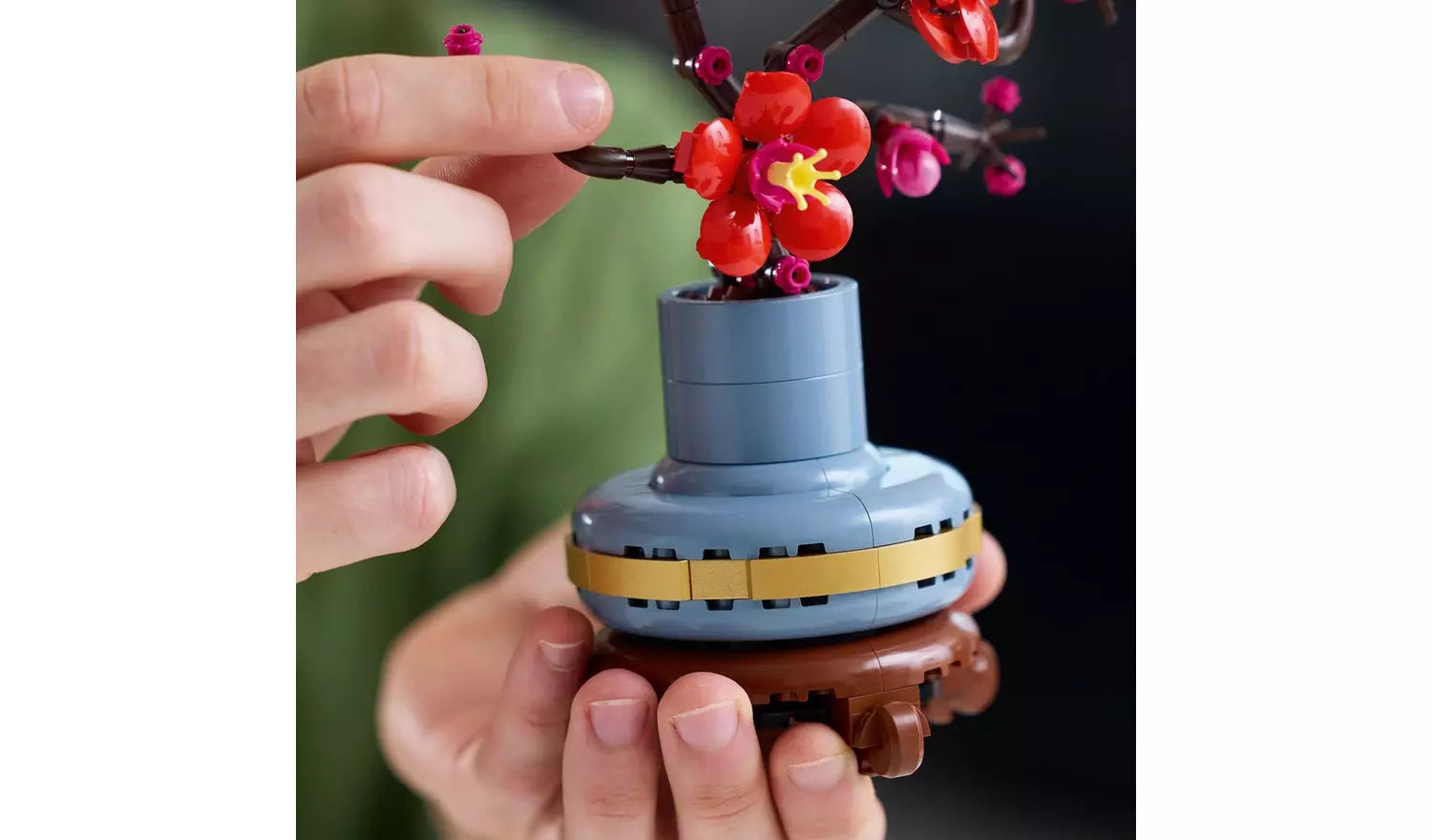 LEGO Icons Plum Blossom Flower Building Set for Adults | Ages 18+ | Model 10369 | NEW LEGO