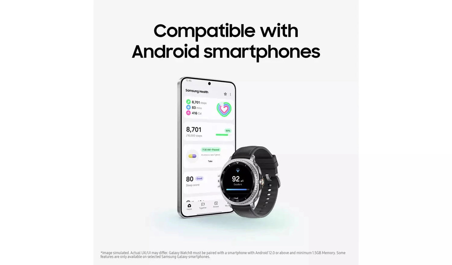 Samsung Galaxy Watch 8 Classic – 46 mm Smartwatch, (New) Samsung