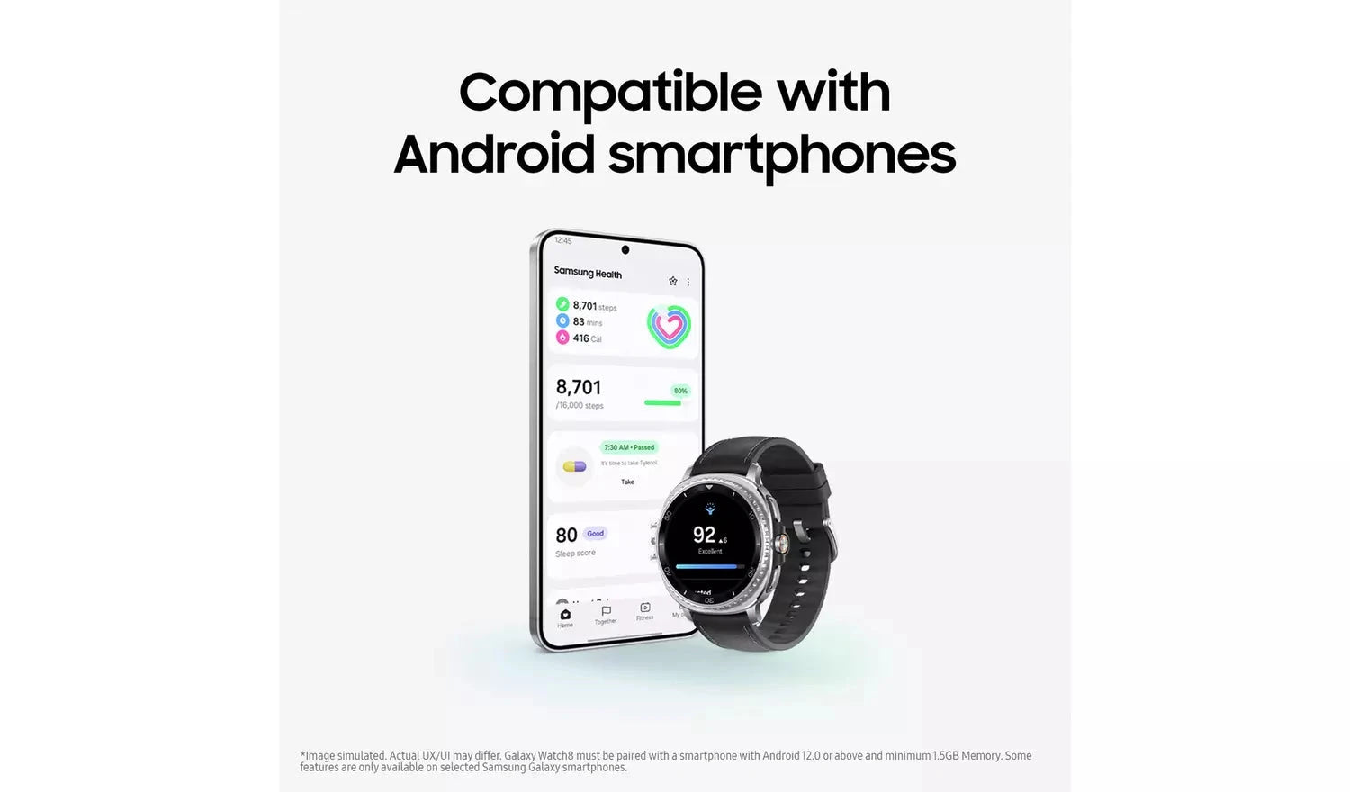 Samsung Galaxy Watch 8 Classic – 46 mm Smartwatch, (New) Samsung