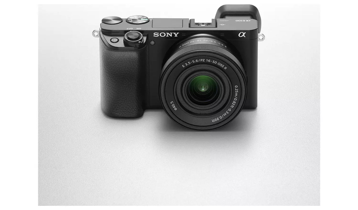 Sony Alpha A6100 APS-C Mirrorless Camera with 16–50mm Lens Kit (New) Sony