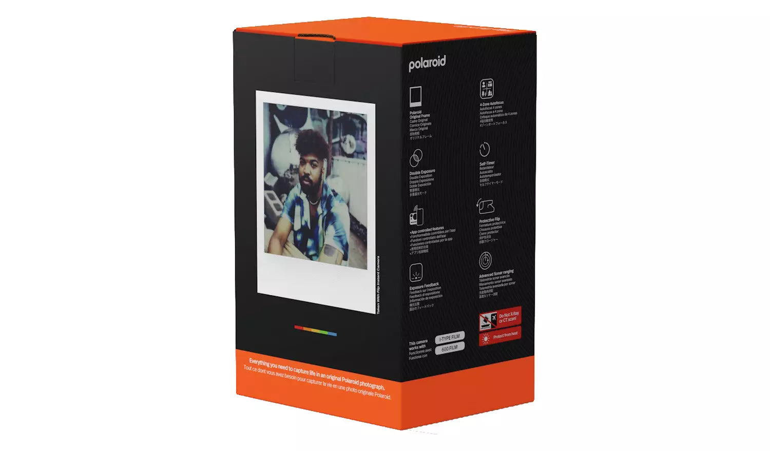 Polaroid Flip Instant Camera with Film – White (New) Polaroid