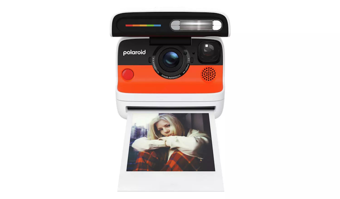 Polaroid Flip Instant Camera with Film – White (New) Polaroid