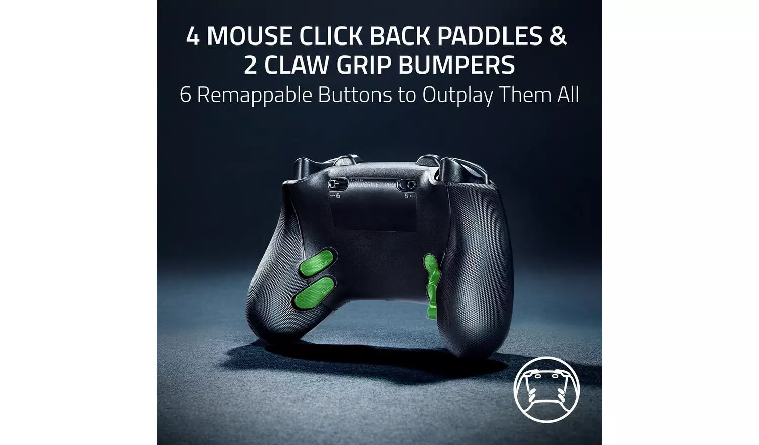 Razer Wolverine V3 Pro Wireless Controller – Black (New) Razer
