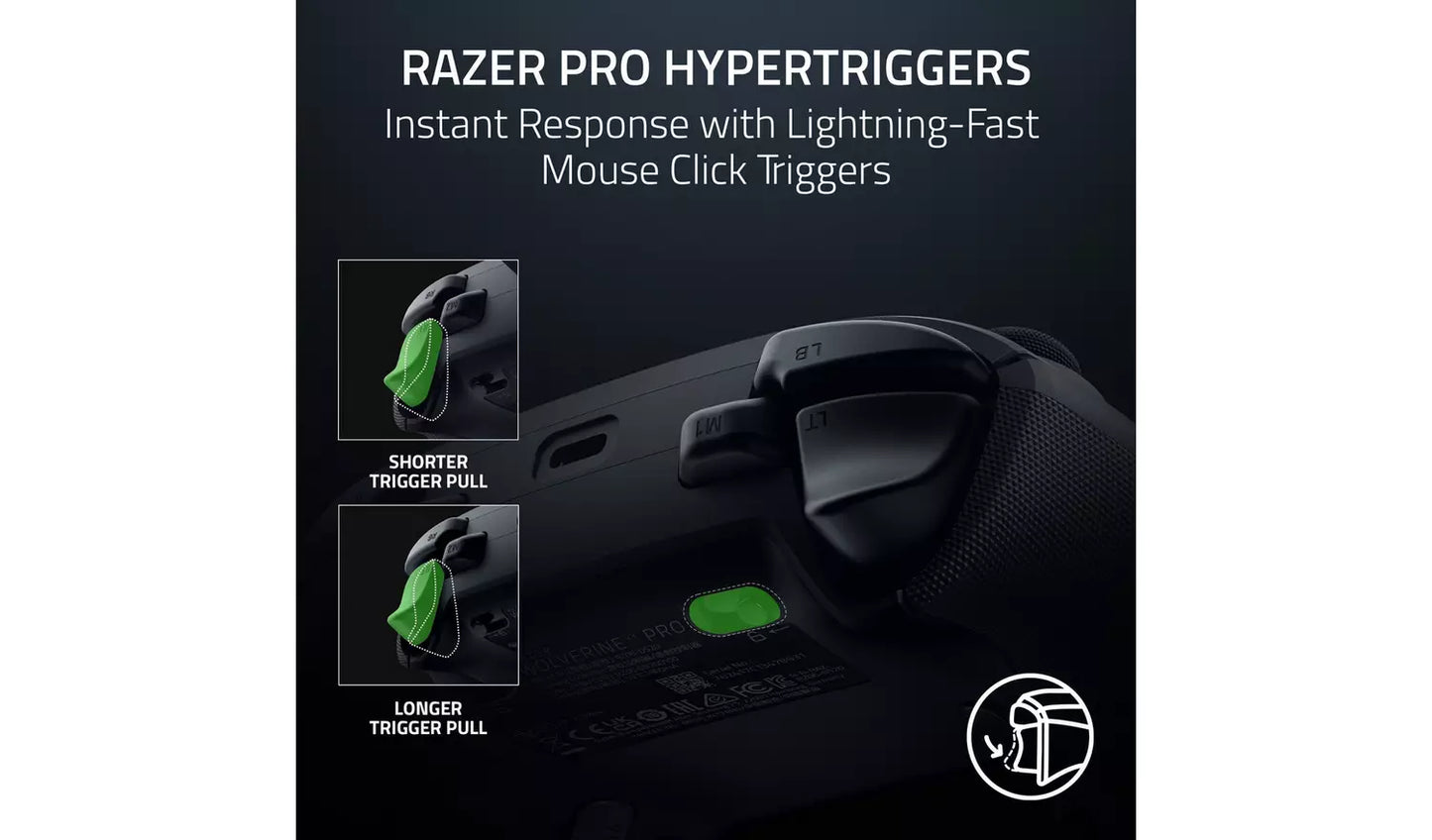 Razer Wolverine V3 Pro Wireless Controller – Black (New) Razer