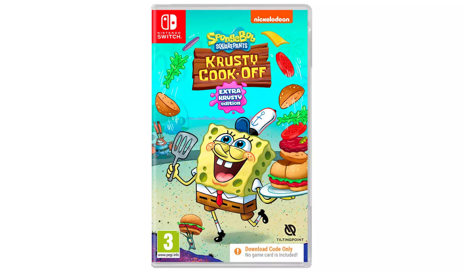 SpongeBob SquarePants: Culinary Adventure – Nintendo Switch | Physical Game Card | 3+ (New) Nintendo