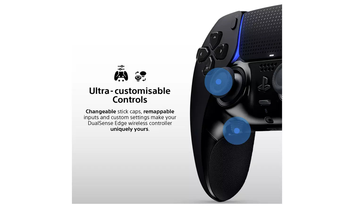 Sony DualSense Edge Wireless Controller – Midnight Black (New) sony