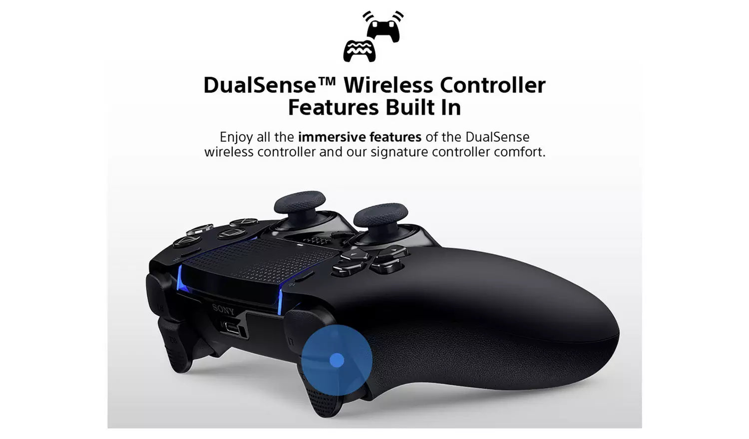 Sony DualSense Edge Wireless Controller – Midnight Black (New) sony