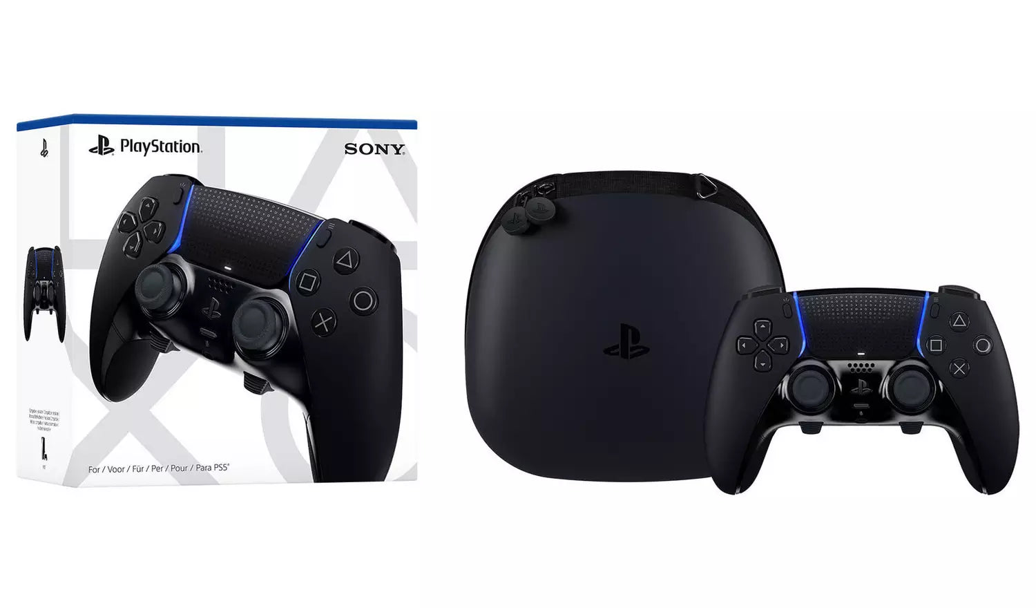 Sony DualSense Edge Wireless Controller – Midnight Black (New) sony