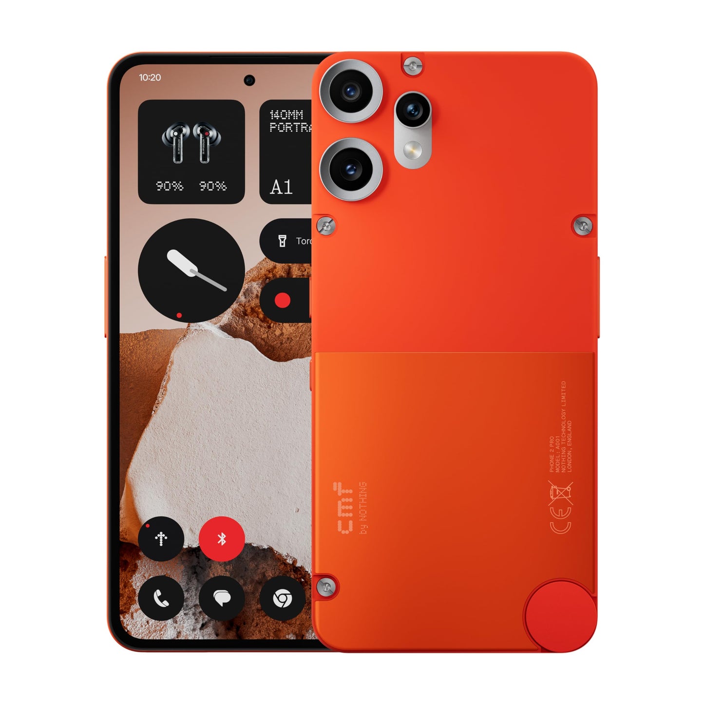 Nothing CMF Phone 2 Pro 5G 128GB Orange SIM Free Ai Mobile Phone (New) Nothing