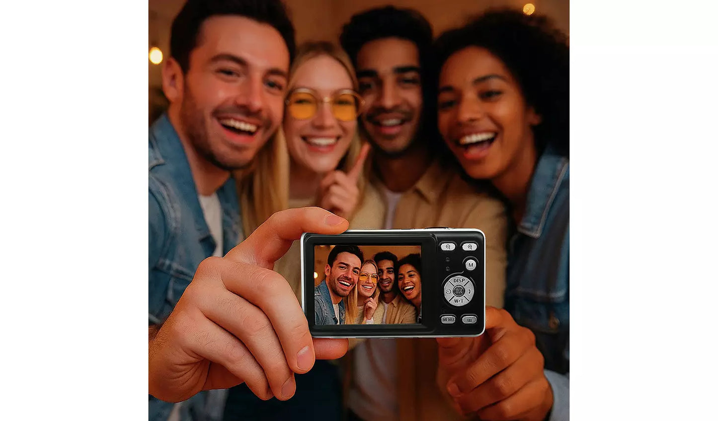 Praktica DZ13 13MP Compact Digital Camera – 18x Zoom, Full HD 1080p, Black (New) Praktica