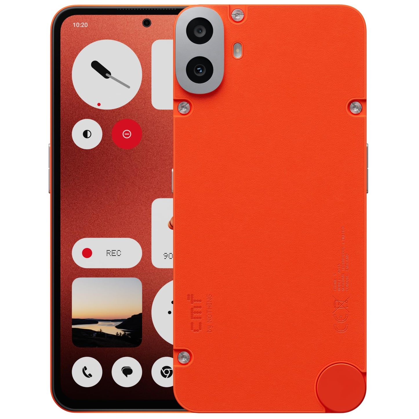Nothing CMF Phone 1 5G 256GB Orange SIM Free Ai Mobile Phone (Excellent Condition) Nothing
