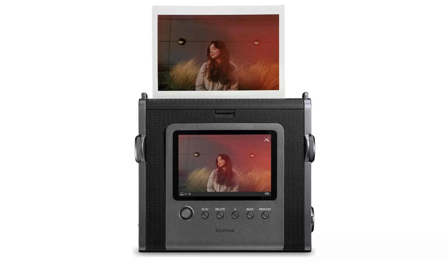 Fujifilm instax WIDE Evo Hybrid Instant Camera – Black (New) Fujifilm