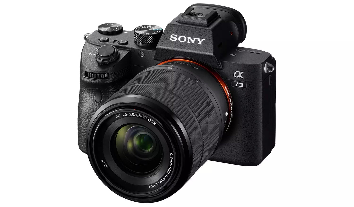 Sony Alpha A7 III Full-Frame Mirrorless Camera with 28–70mm Lens Kit (New) Sony