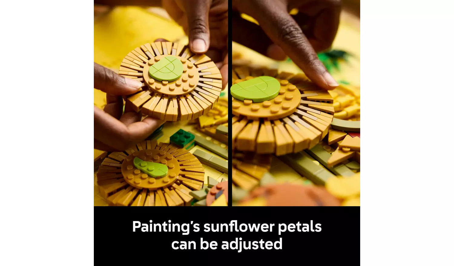 LEGO ART Vincent van Gogh – Sunflowers Wall Art Building Set | Ages 18+ | Model 31215 | NEW LEGO
