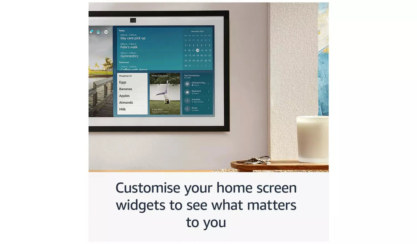 Amazon Echo Show 15 Smart Hub with Built-in Fire TV & Alexa Amazon