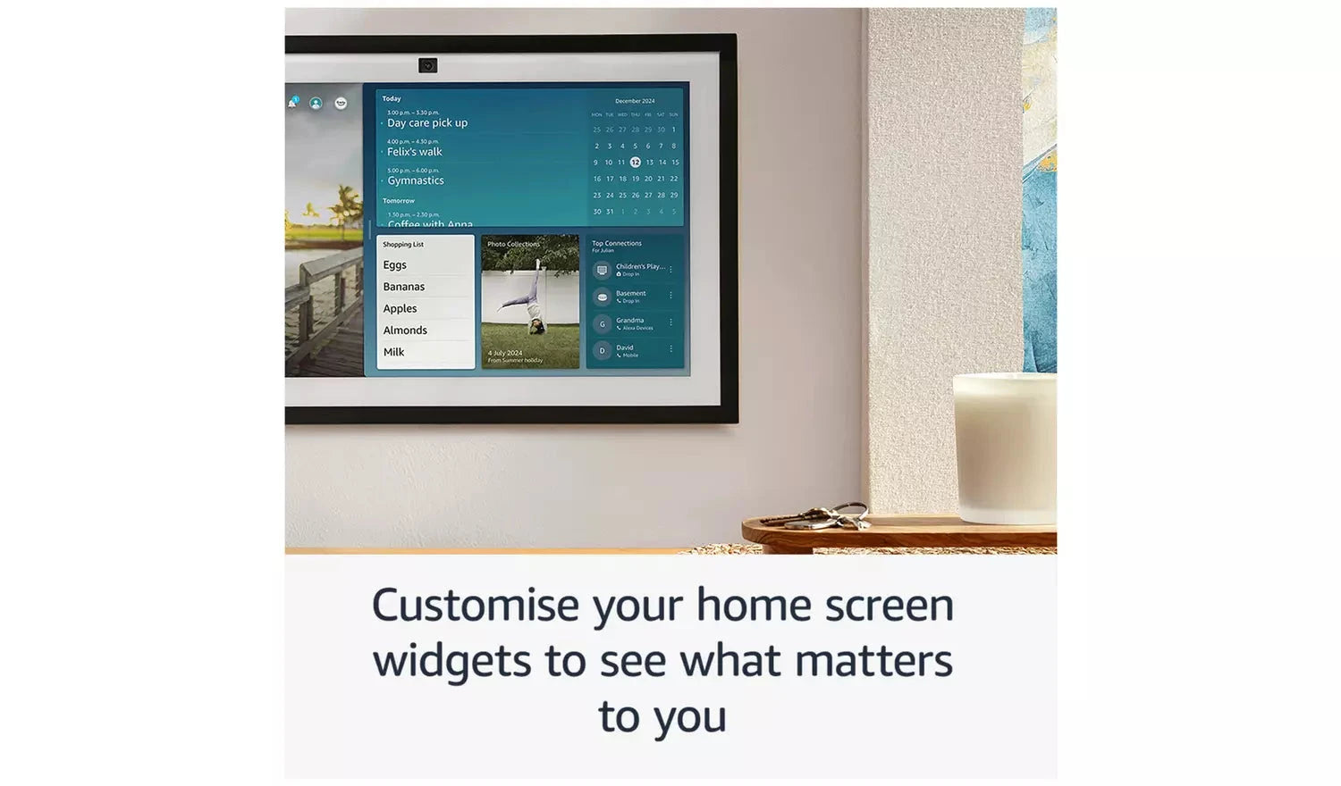 Amazon Echo Show 21 Smart Hub with Fire TV & Alexa – Black Amazon