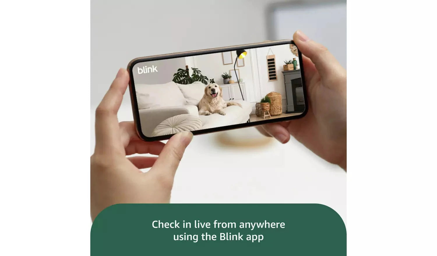 Blink Mini Indoor Plug-In Security Camera – White (2-Pack) Blink