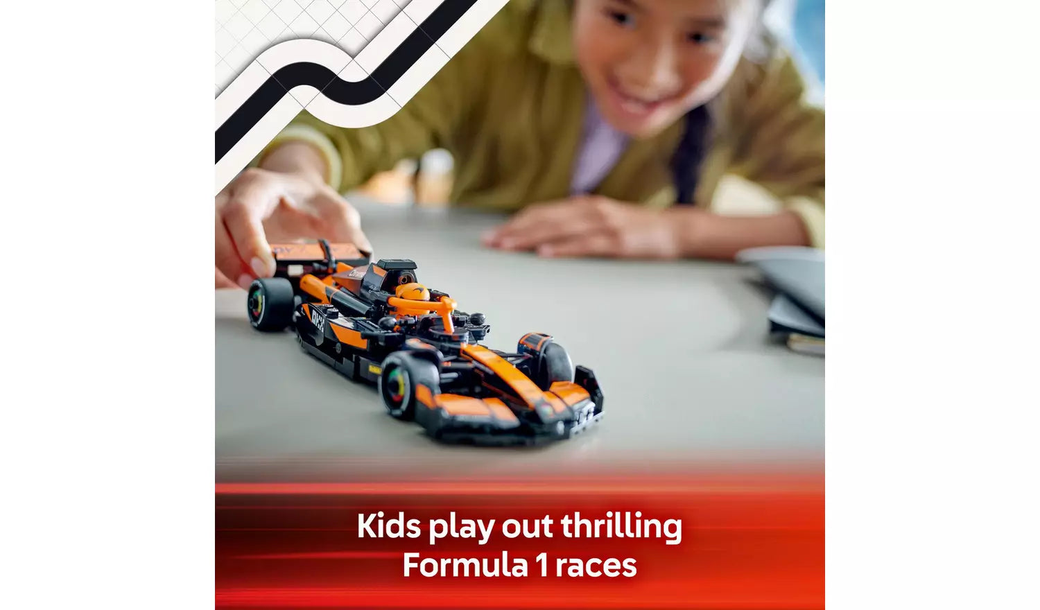 LEGO Speed Champions McLaren F1 Team MCL38 Race Car Toy Set | Ages 10+ | Model 77251 | New LEGO