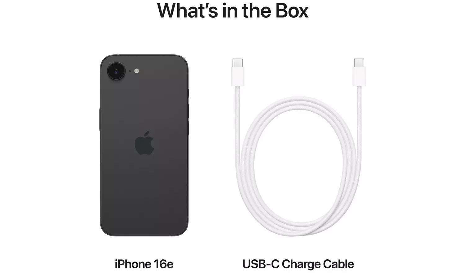 Apple iPhone 16e 5G 128GB AI Mobile Phone – Black (Excellent Refurbished) - Funkifone