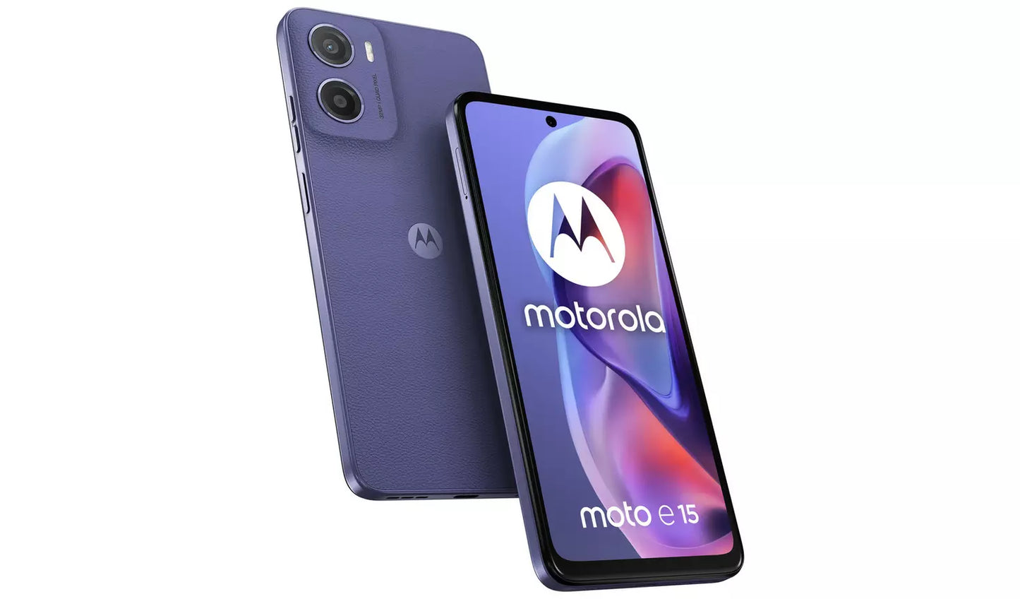 Motorola Moto E15 64GB Unlocked - Lavender (New) Motorola