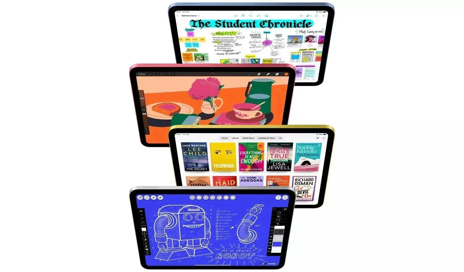 Apple iPad (2025) – 11" Wi-Fi Tablet, 256GB Storage, Blue (Excellent Refurbished) Apple