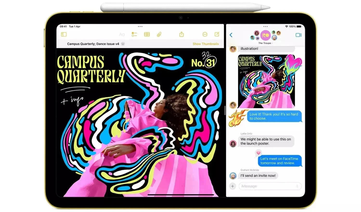 Apple iPad (2025) – 11" Wi-Fi Tablet, 256GB Storage, Silver (Excellent Refurbished) Apple