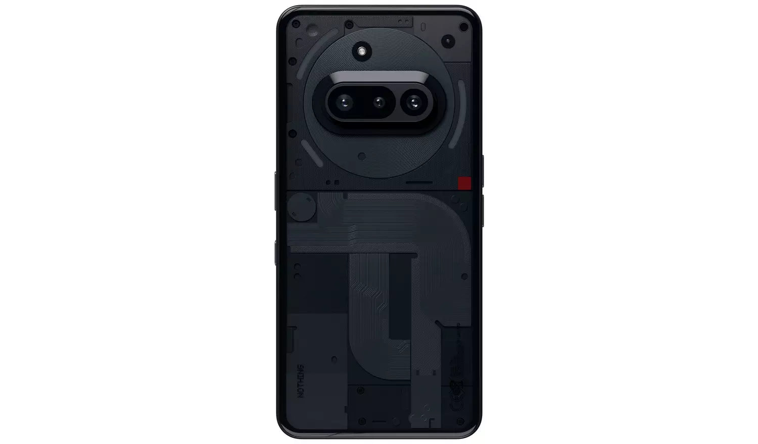 Nothing Phone (3a) 5G 128GB Black SIM Free Ai Mobile Phone (New) Nothing