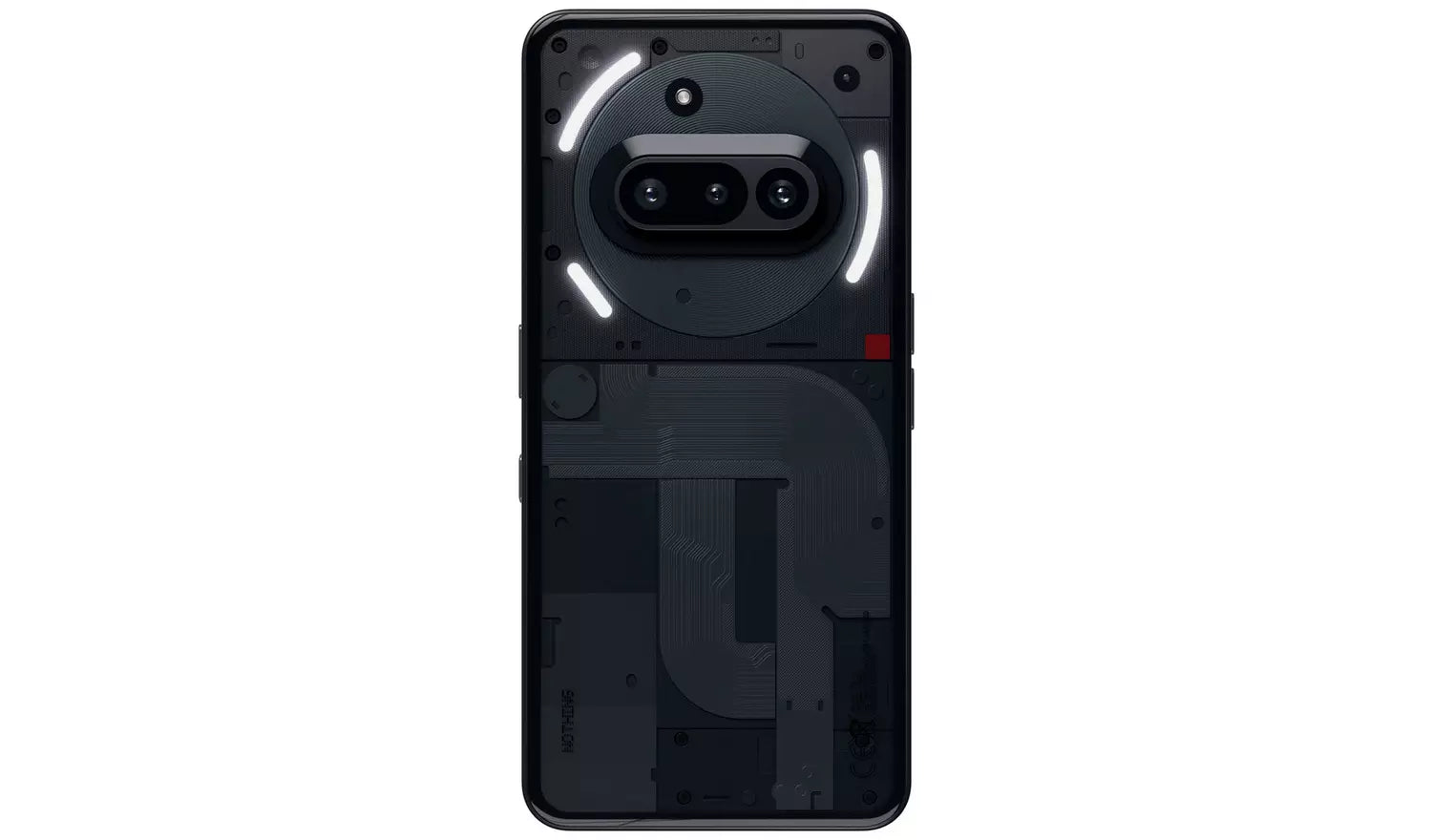 Nothing Phone (3a) 5G 128GB Black SIM Free Ai Mobile Phone (New) Nothing