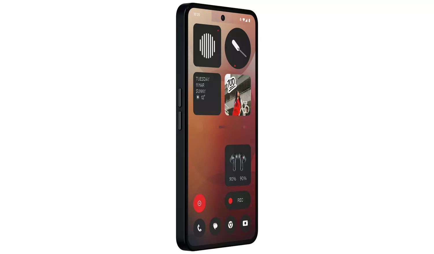 Nothing Phone 3a 5G 256GB Black SIM Free Ai Mobile Phone (New) Nothing