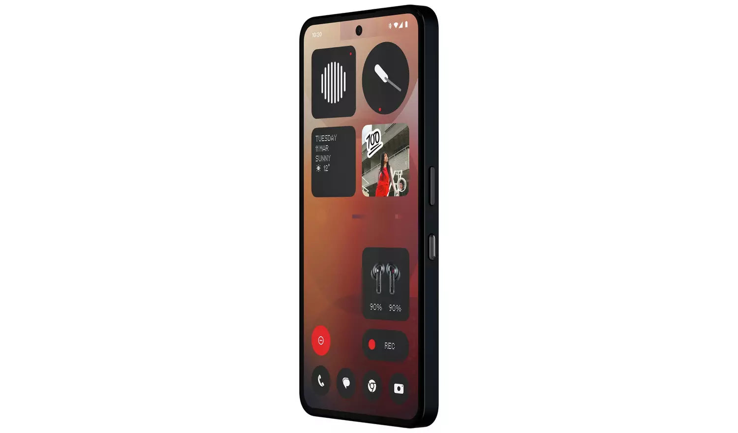 Nothing Phone 3a 5G 256GB Black SIM Free Ai Mobile Phone (New) Nothing