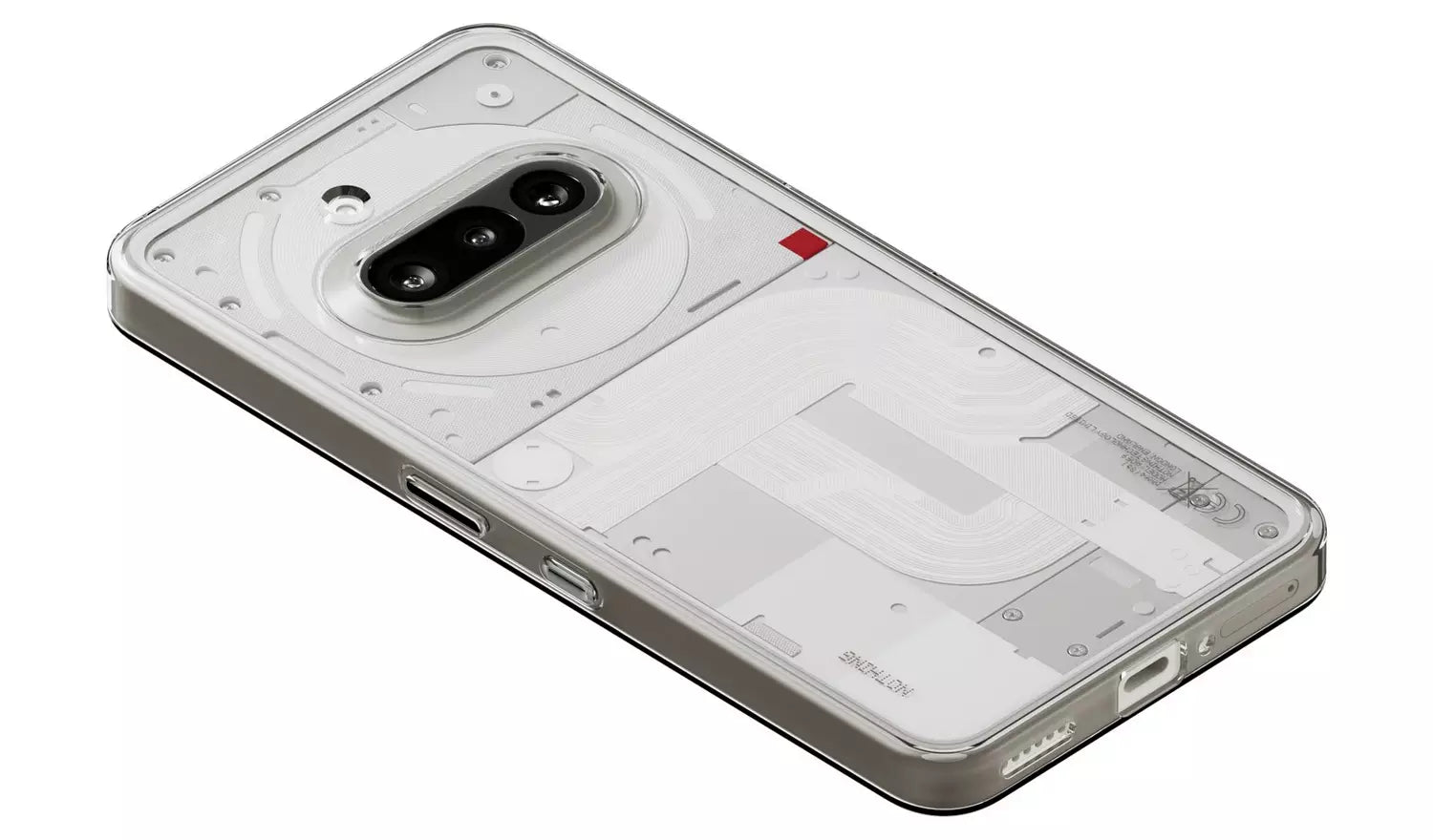 Nothing Phone 3a 5G 256GB White SIM Free Ai Mobile Phone (New) Nothing