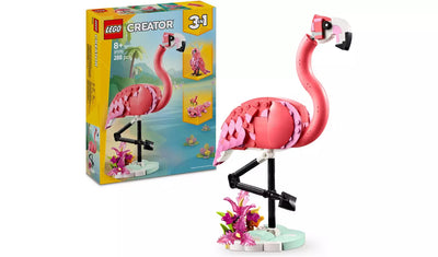 LEGO Creator 3in1 Wild Animals: Pink Flamingo Set | Ages 8+ | Model 31170 | New LEGO