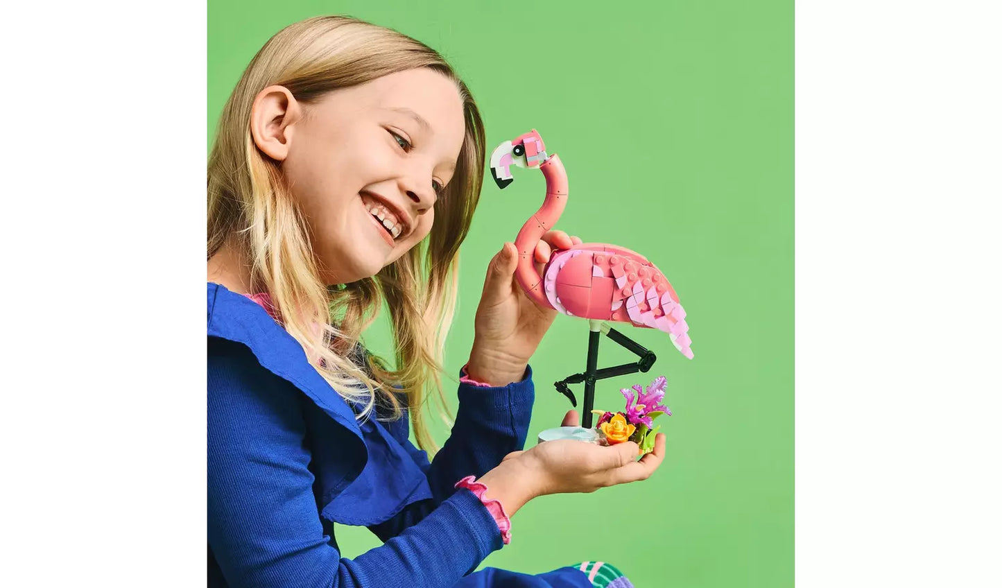 LEGO Creator 3in1 Wild Animals: Pink Flamingo Set | Ages 8+ | Model 31170 | New LEGO