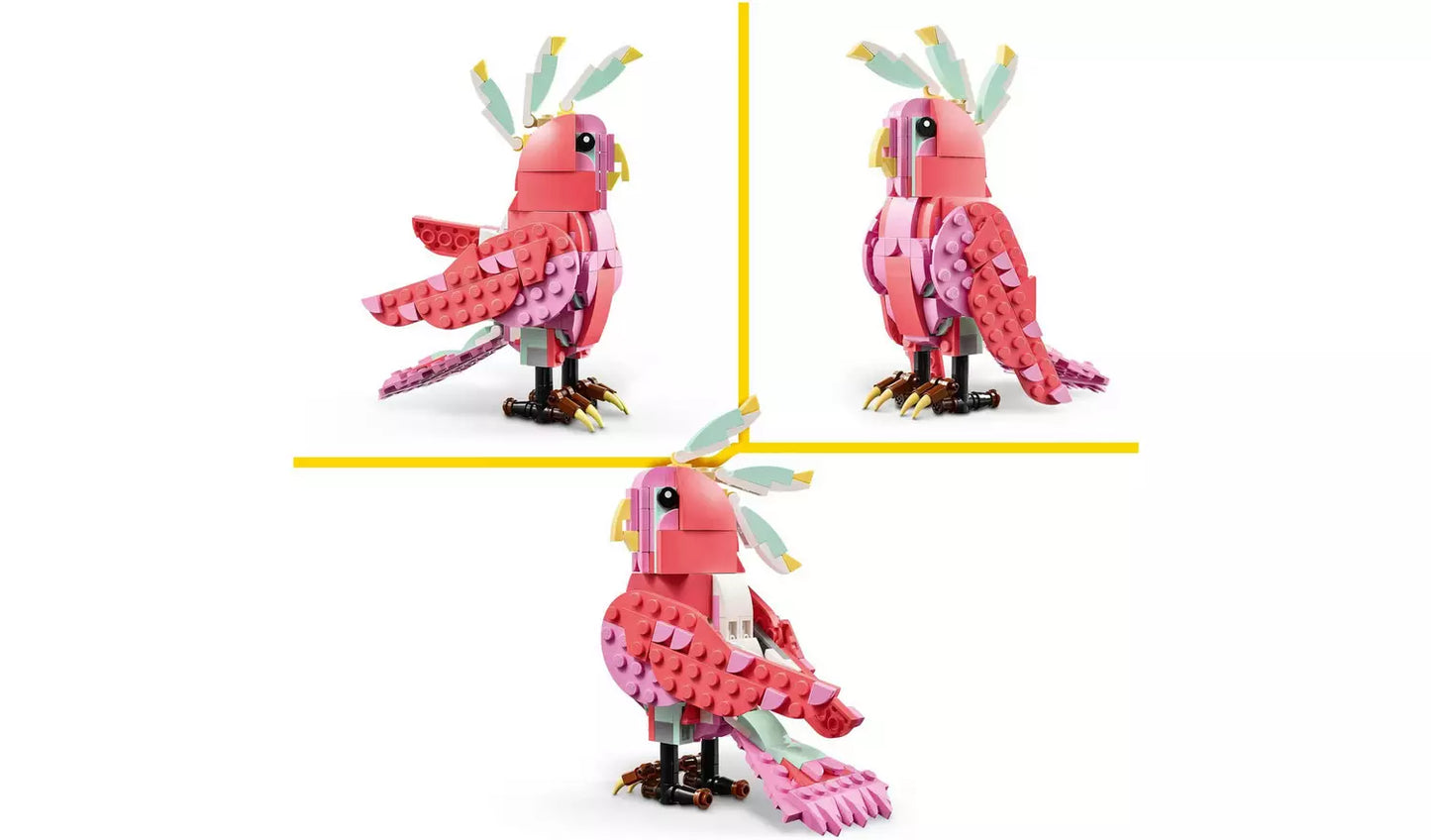 LEGO Creator 3in1 Wild Animals: Pink Flamingo Set | Ages 8+ | Model 31170 | New LEGO