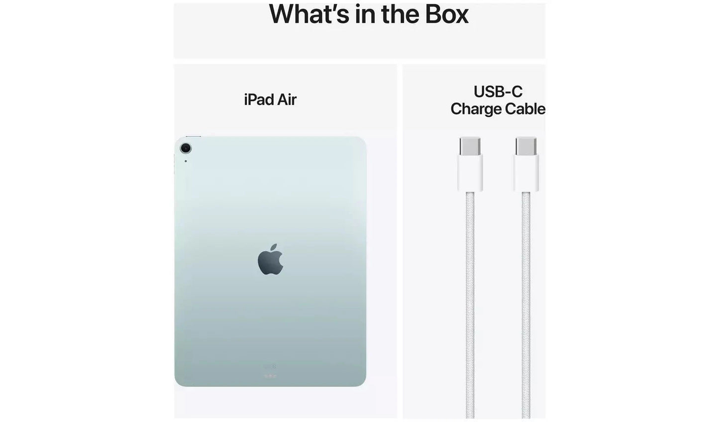 Apple iPad Air (2025) – 13" Wi-Fi Tablet, 256GB Storage, Blue (New) Apple