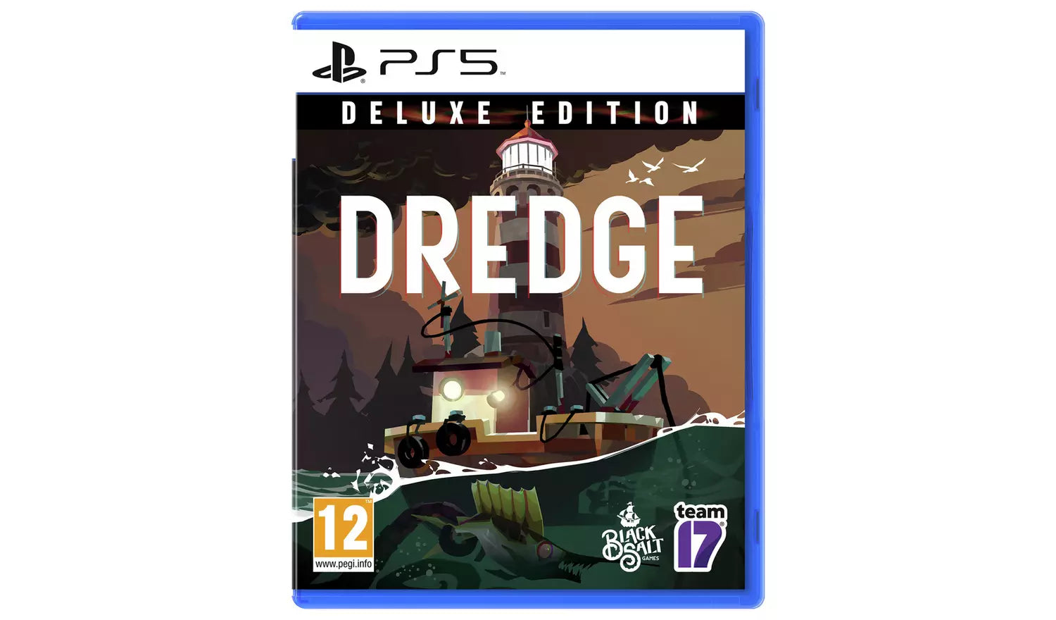 Dredge Deluxe Edition – PS5 | Physical Disc | 12+ (Excellent Condition) PS5
