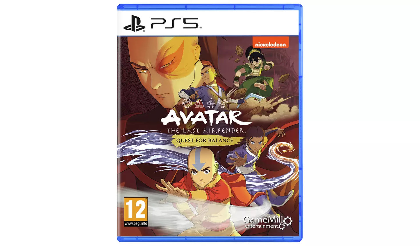 Avatar: The Last Airbender – Quest for Balance – PS5 | Physical Disc | 12+ (Excellent Condition) PS5