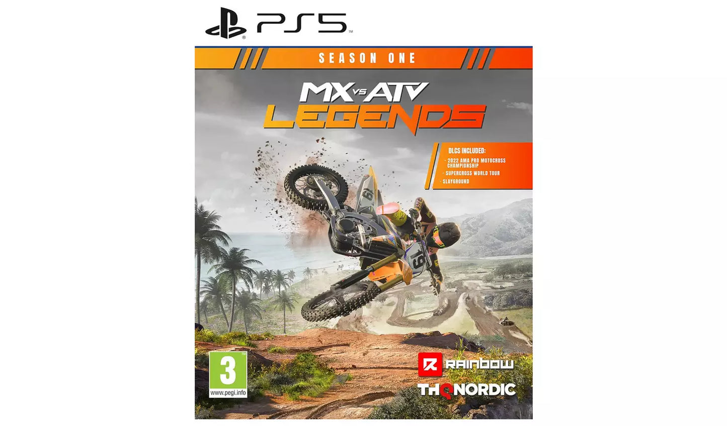 MX vs ATV Legends Season One | PS5 | Ages 3+ (New) PS5