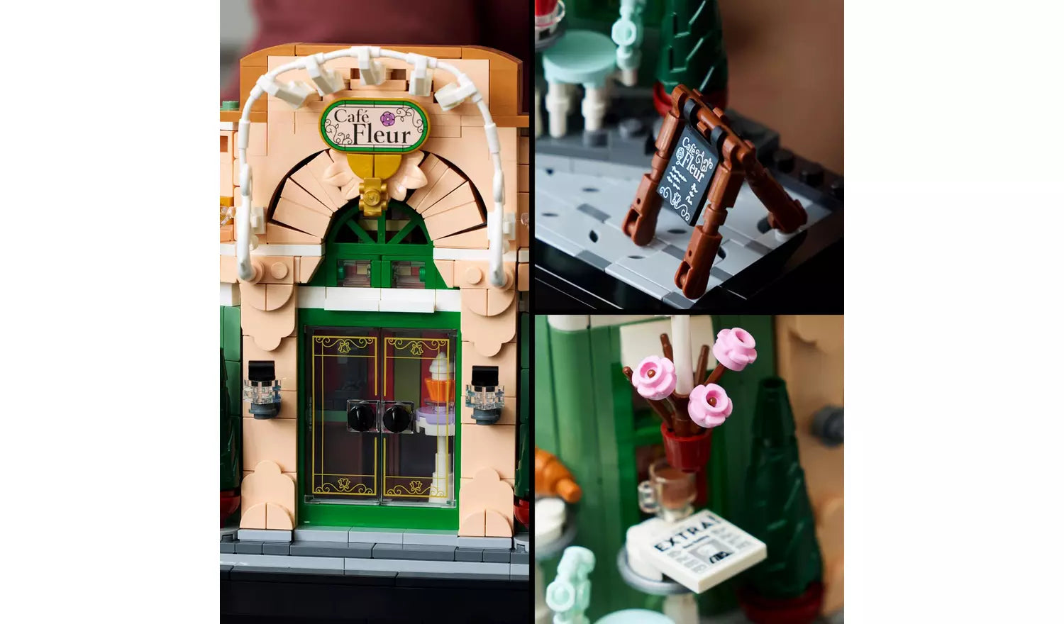 LEGO Icons French Café Home Decor Set for Adults | Ages 18+ | Model 10362 | NEW LEGO