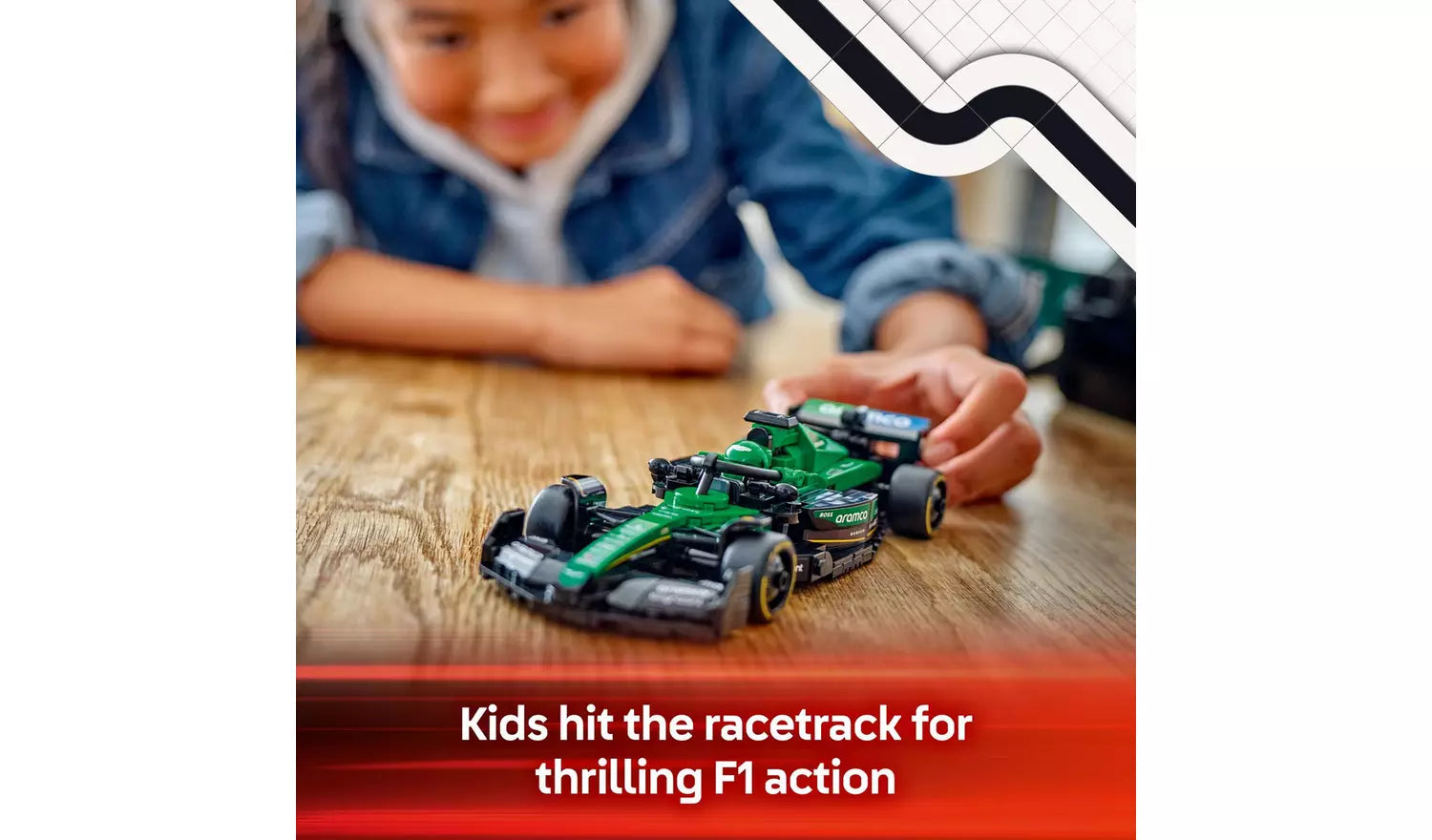 LEGO Speed Champions Aston Martin Aramco F1 AMR24 Toy Car | Ages 10+ | Model 77245 | New LEGO